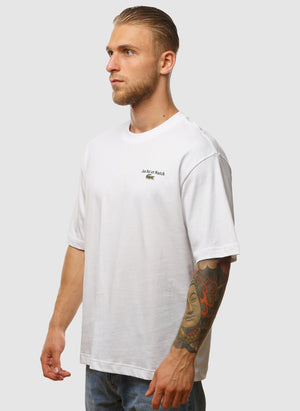 Logo Back Graphic T-Shirt - White