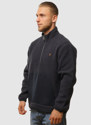 Mews Fleece Sweatshirt - True Navy