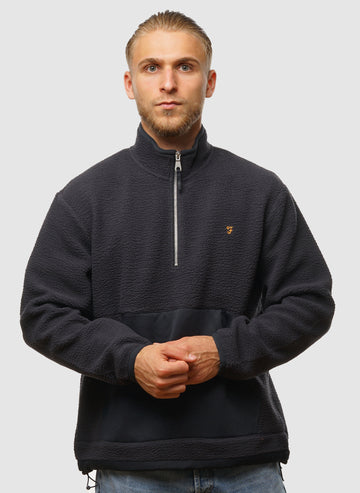 Mews Fleece Sweatshirt - True Navy
