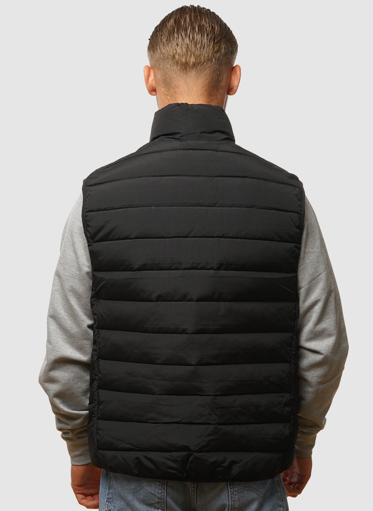 Kennedy Wadded Gilet  - Black