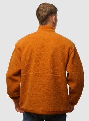 Mews Fleece Sweatshirt - Burnt Ochre