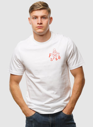 Marcham Graphic T-Shirt  - White
