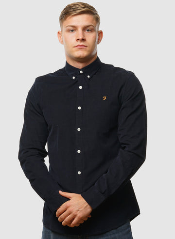 Fontella Cord Hemd  - True Navy