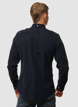 Fontella Cord Hemd  - True Navy