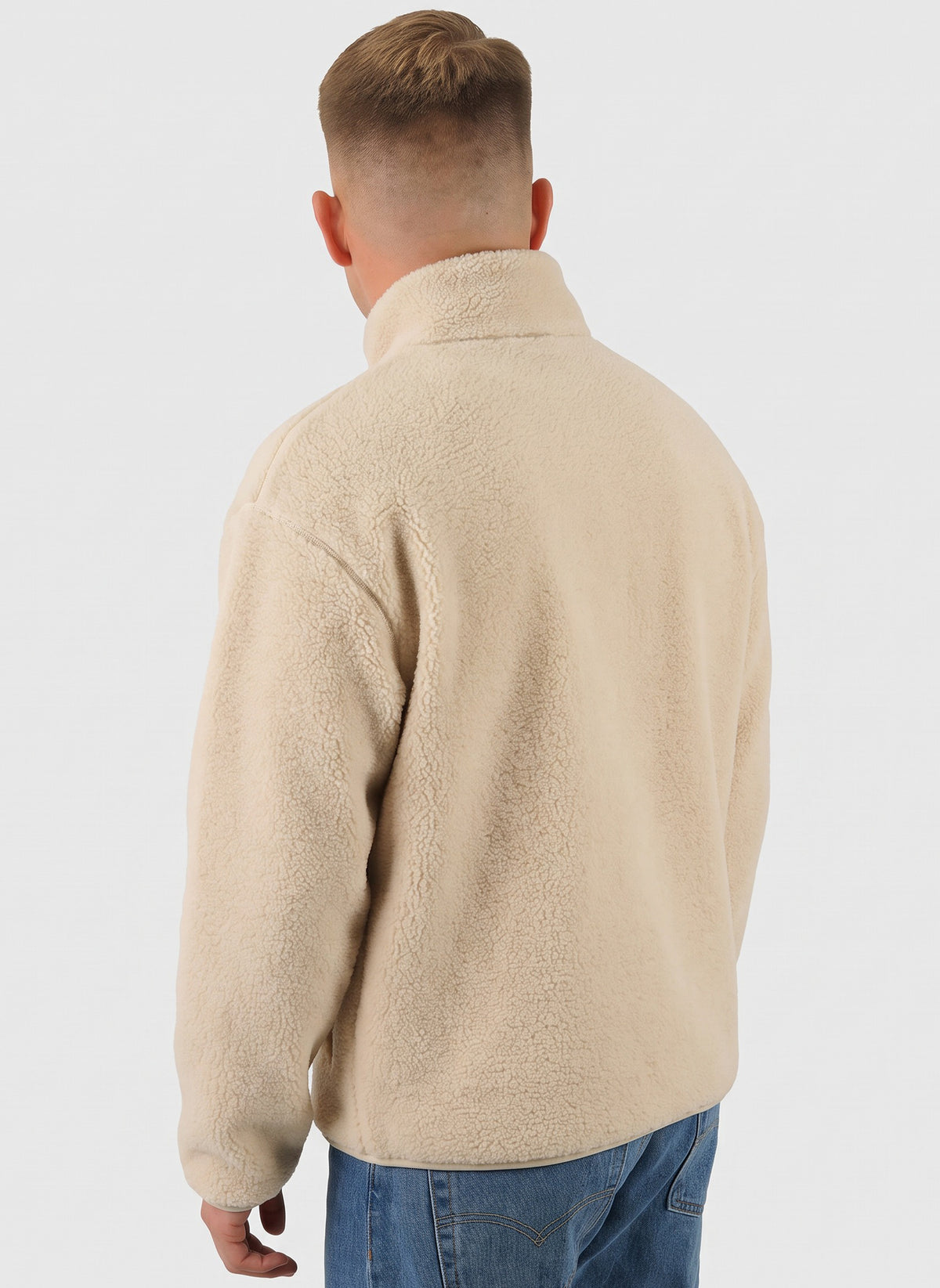 Half Zip Sweatshirt - Naturel Clair
