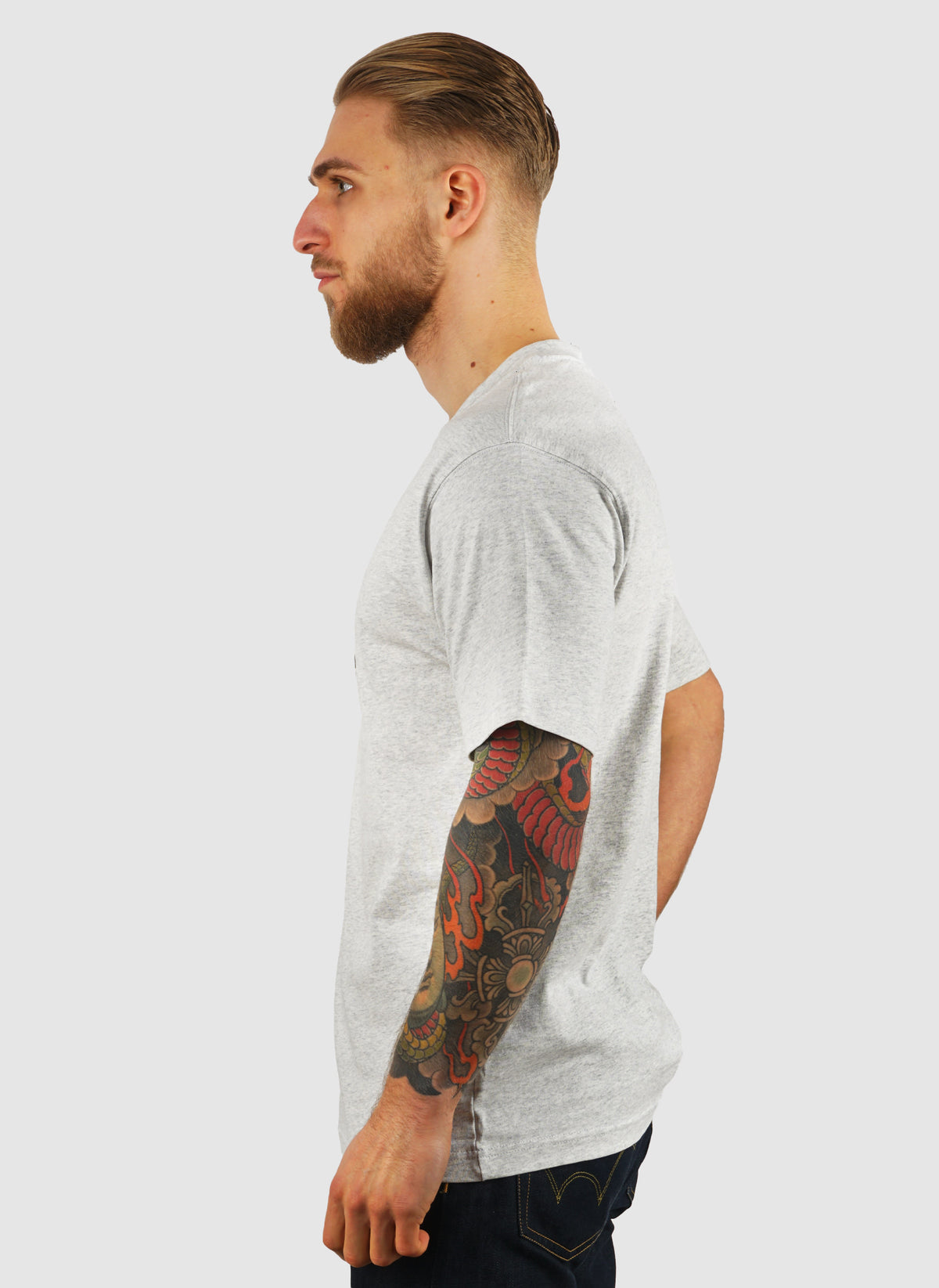 Athletics Logo T-Shirt - AHH Grey