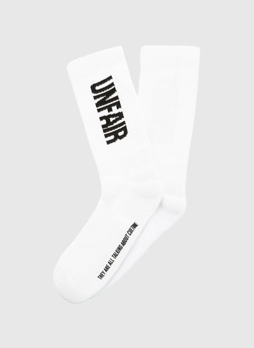 Block Socks 3 Pack - White