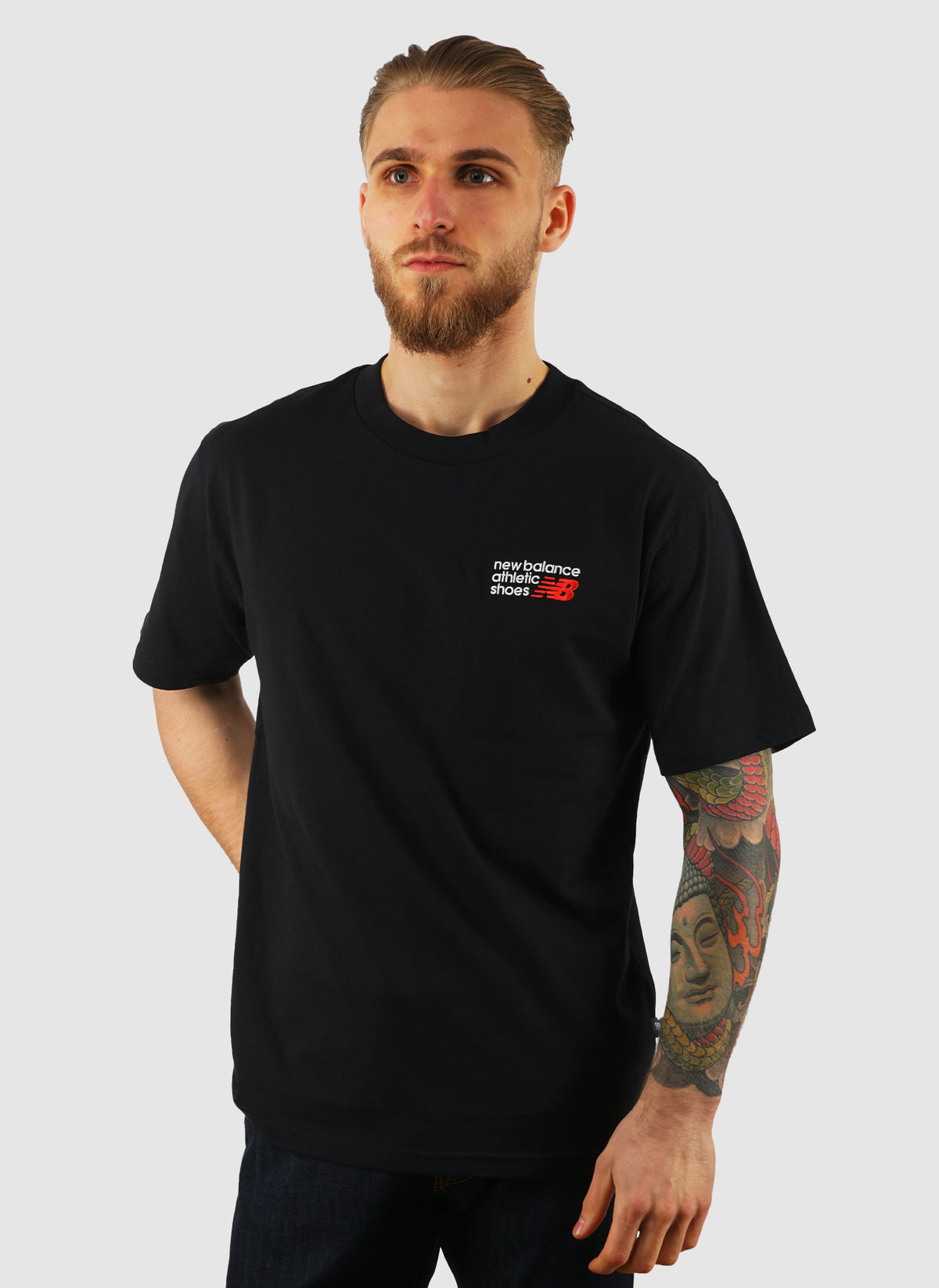 Athletics Premium Logo T-Shirt - Black