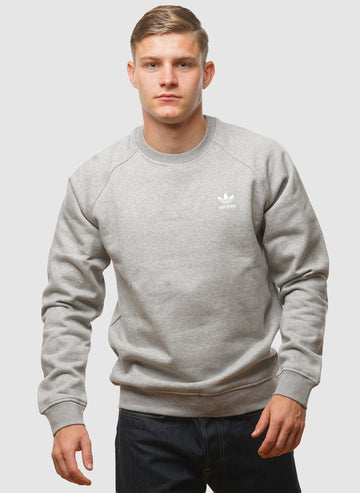 Essential Crewneck Grey/White