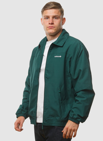 Brushed Track Top - Collegiate Green