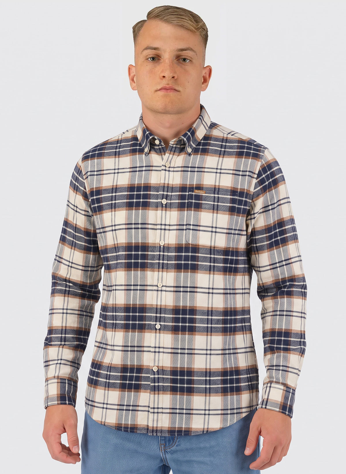 Portdown Tailored Hemd - Ecru