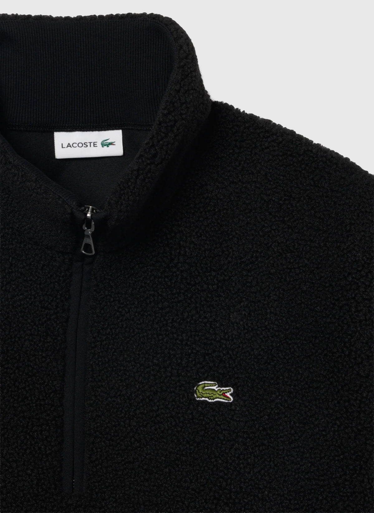 Half Zip Sweatshirt - Black