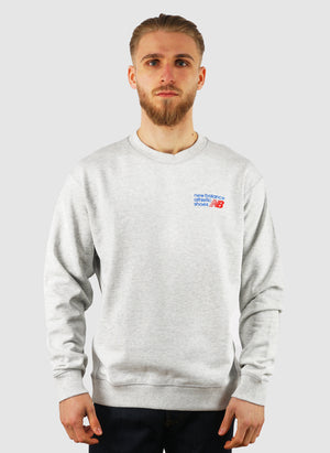 Athletics Premium Logo Crew Sweatshirt - AHH Grey