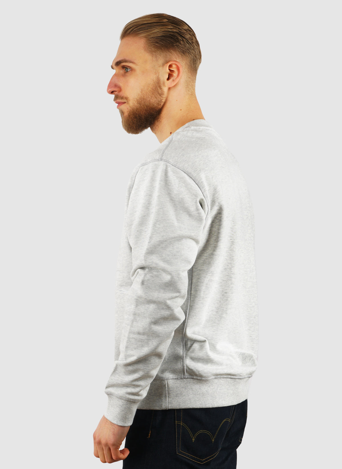 Athletics Premium Logo Crew Sweatshirt - AHH Grey