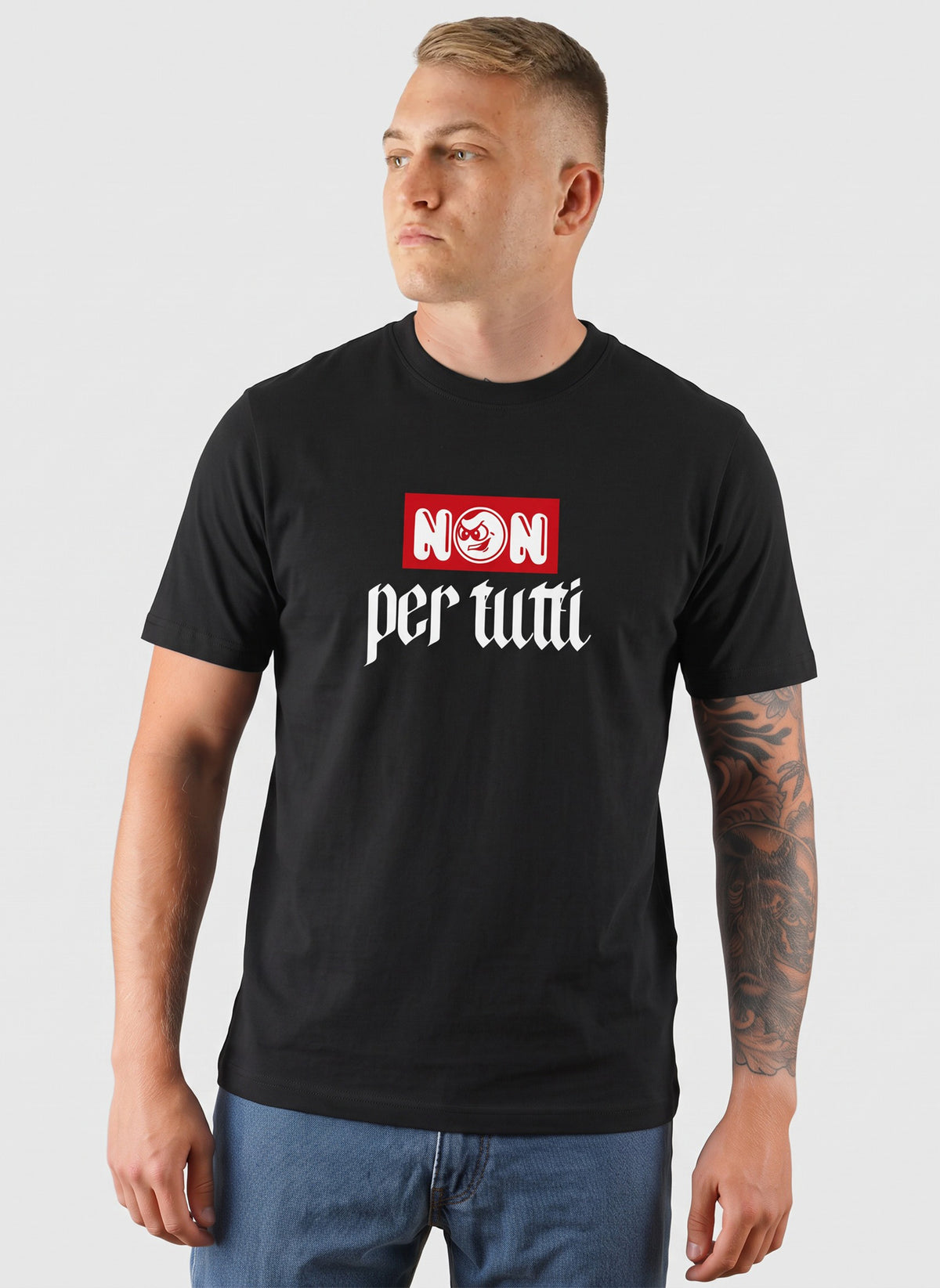 Non Per Tutti T-Shirt - Black