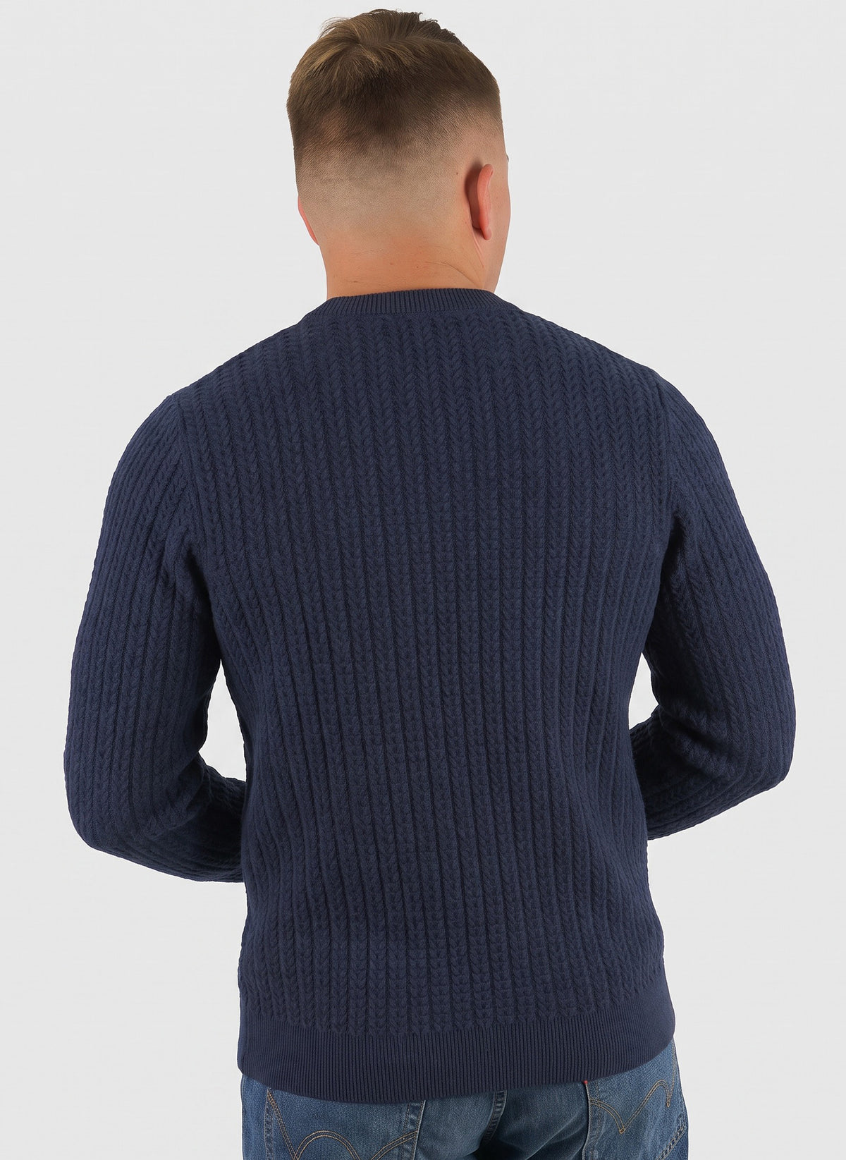 Hermoine Crewneck Sweatshirt - Navy