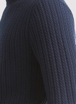 Hermoine Crewneck Sweatshirt - Navy