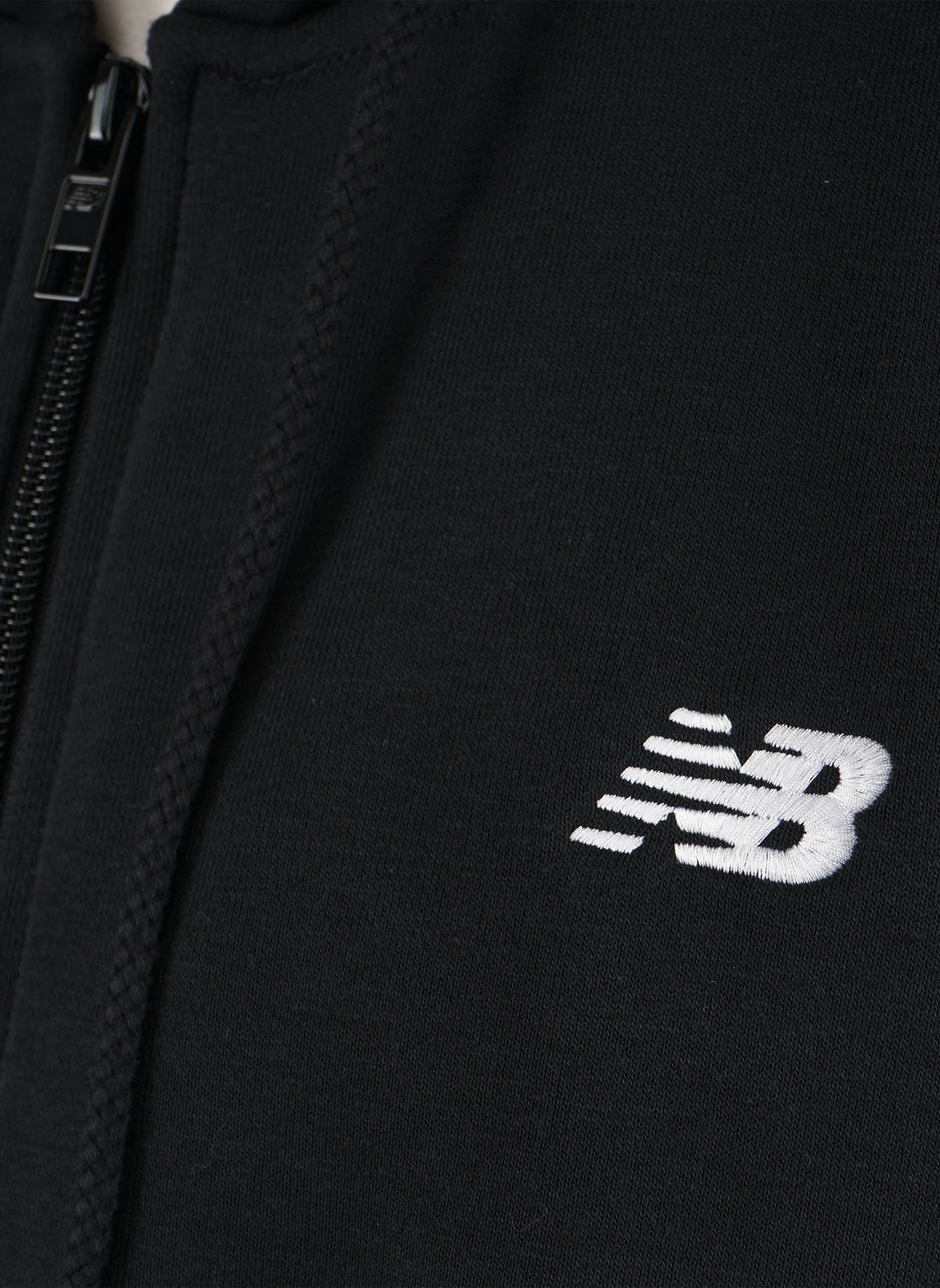 Sport Essentials Logo French Terry Full Zip - Black