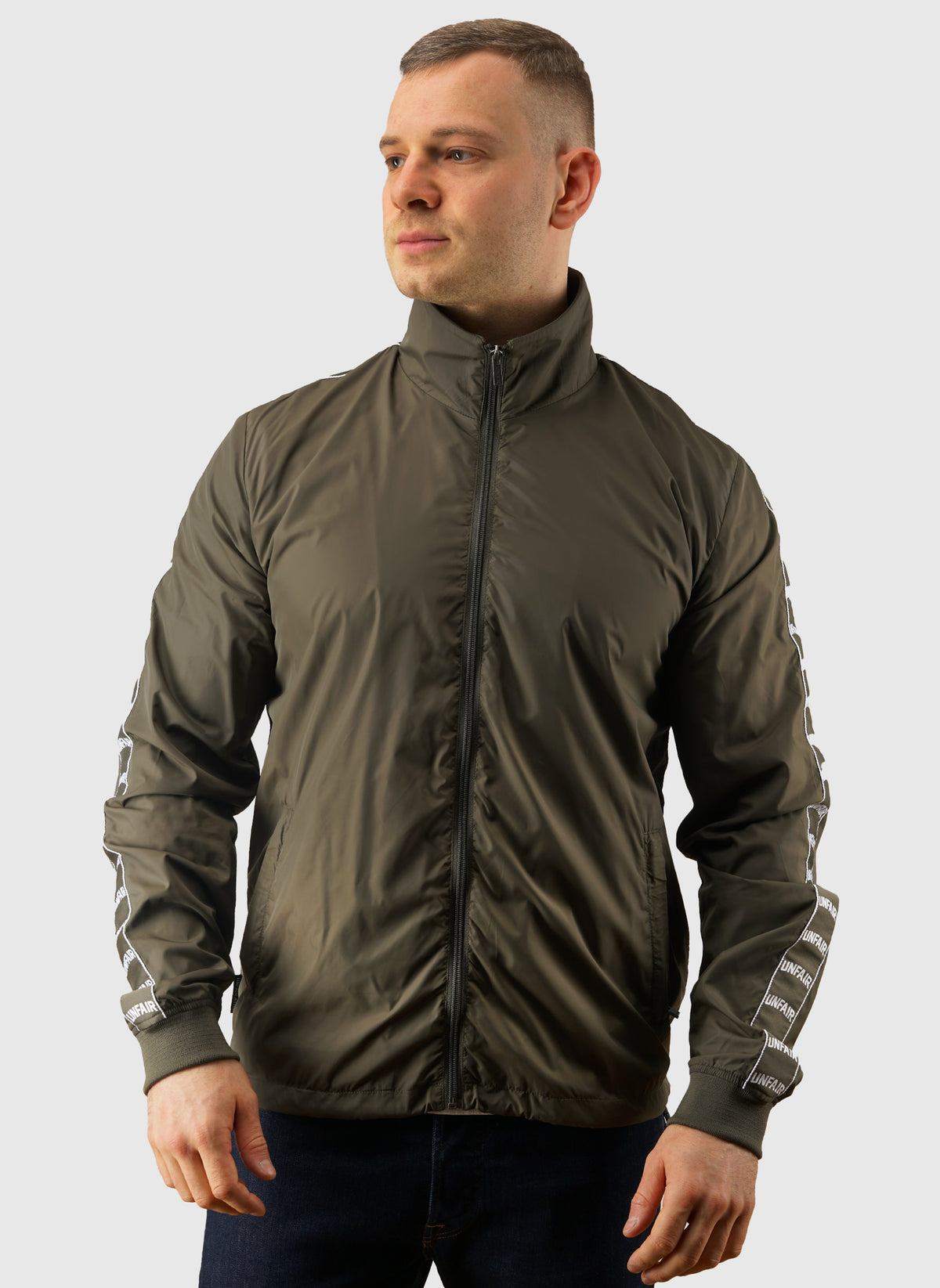 Curved Tape Tracktop - Olive