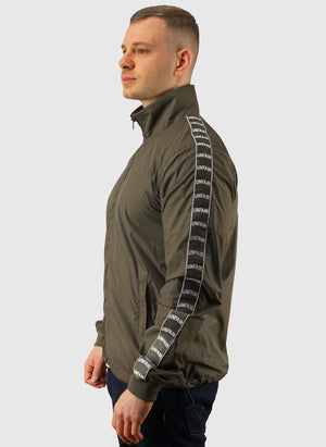 Curved Tape Tracktop - Olive