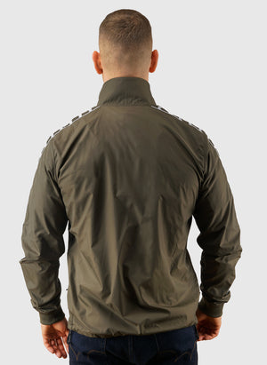 Curved Tape Tracktop - Olive