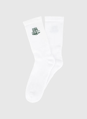 LOTC Socks - White/Evergreen