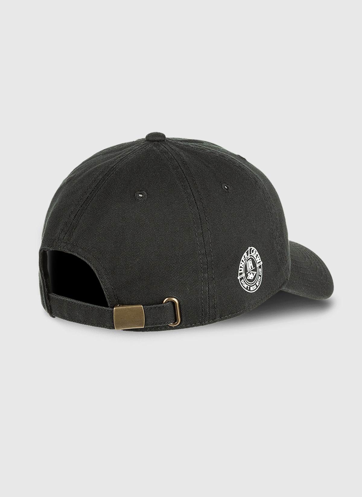 Two Side Logo Cap - Black