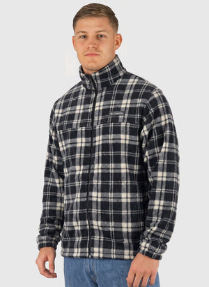 Steens Mountain Printed Jacket - Black Plaided Tonal