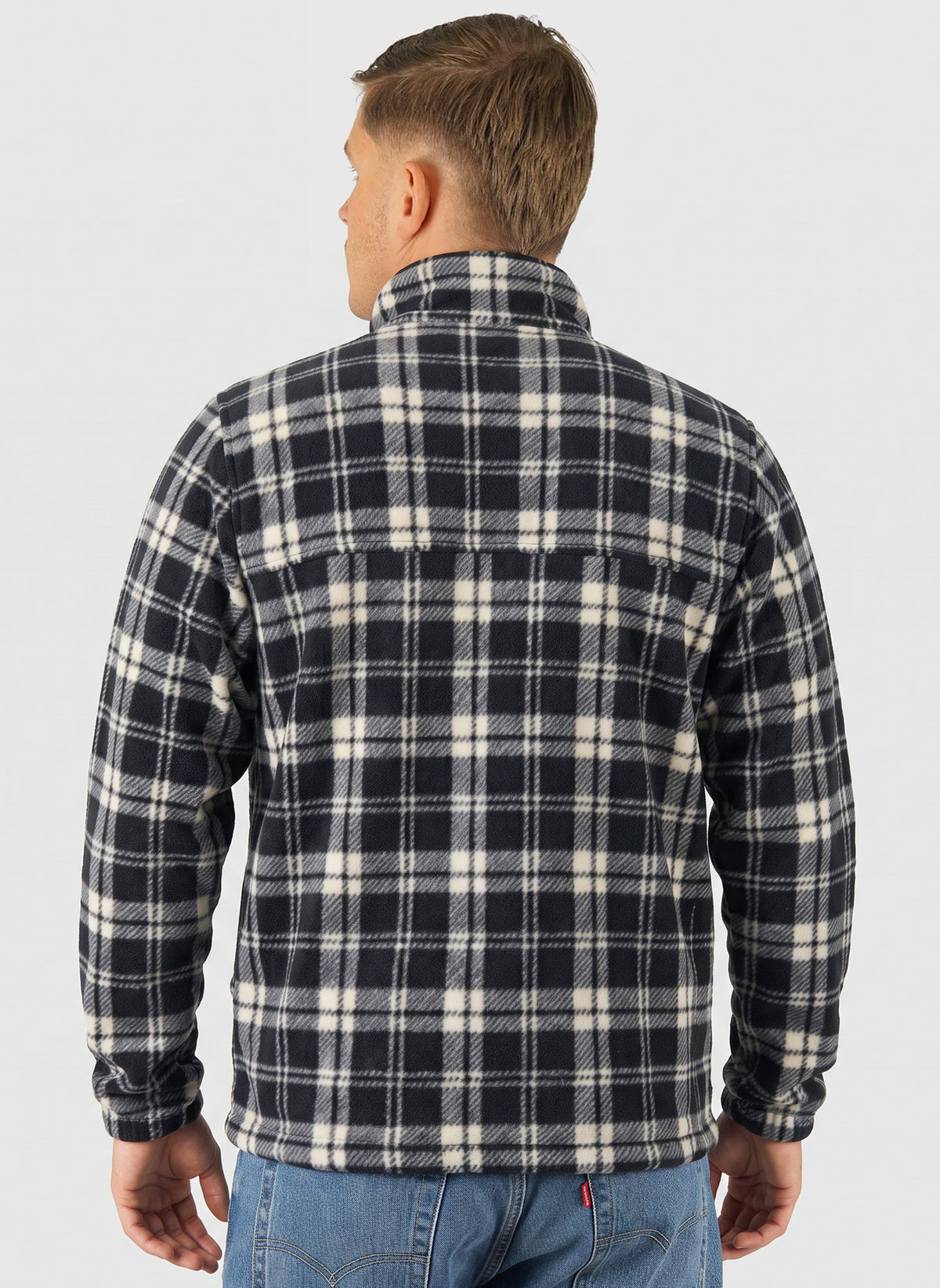 Steens Mountain Printed Jacket - Black Plaided Tonal