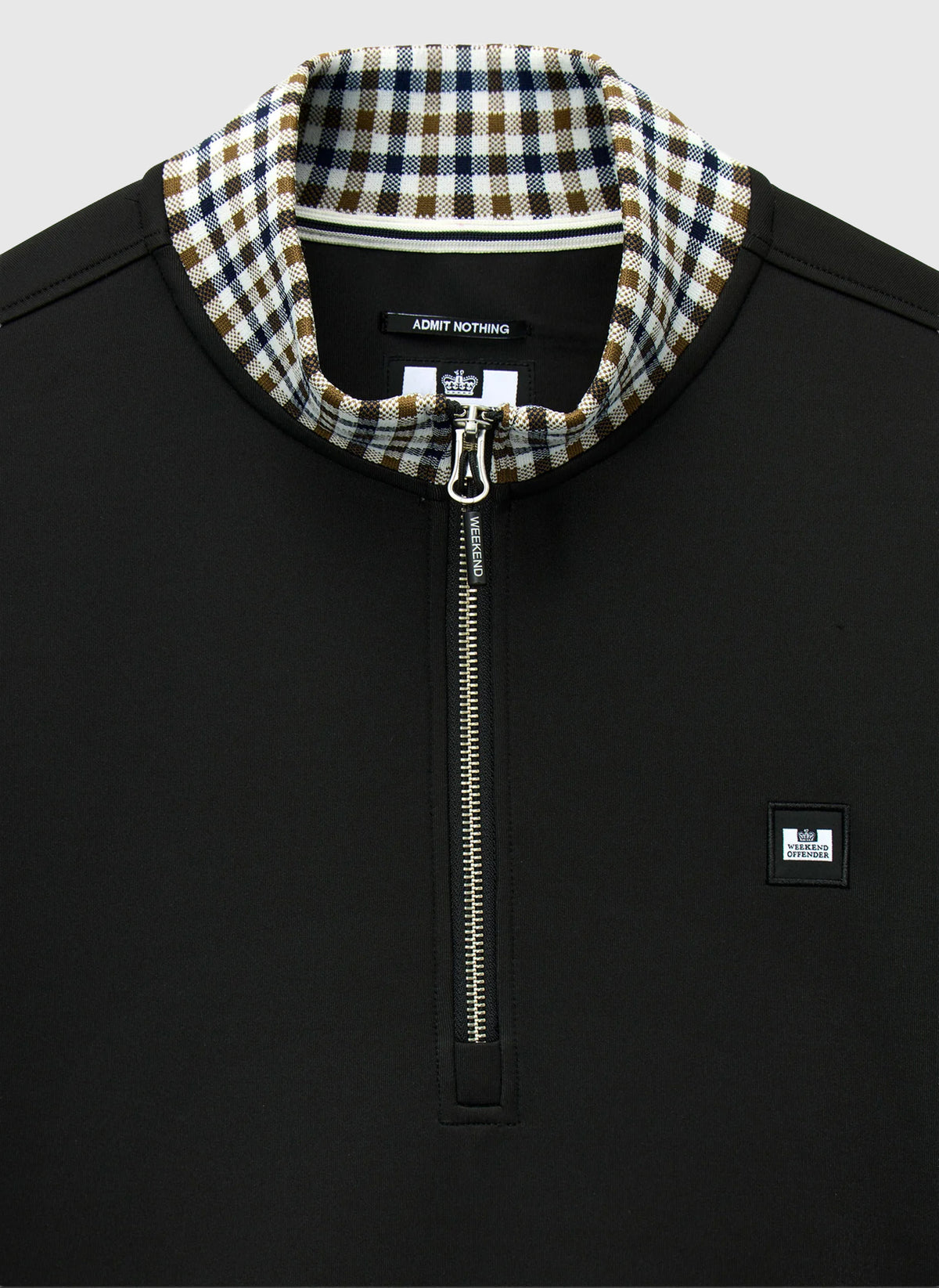 Henson 1/4 Zip Sweatshirt - Black