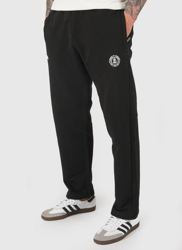 Two Side Logo Sweatpants - Black