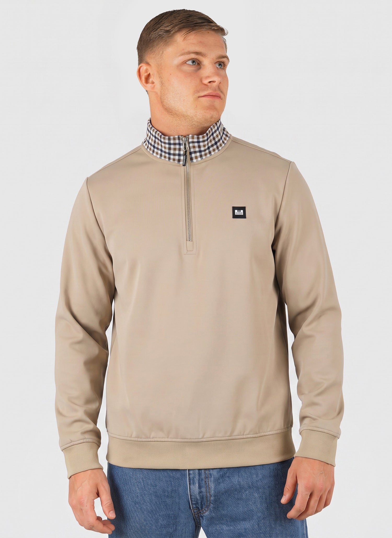 Henson 1/4 Zip Sweatshirt - Rock