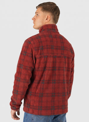 Steens Mountain Printed Jacket - Red Oxide Plaided Tonal/Shark