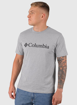 CSC Basic Logo T-Shirt - Columbia Grey Heather