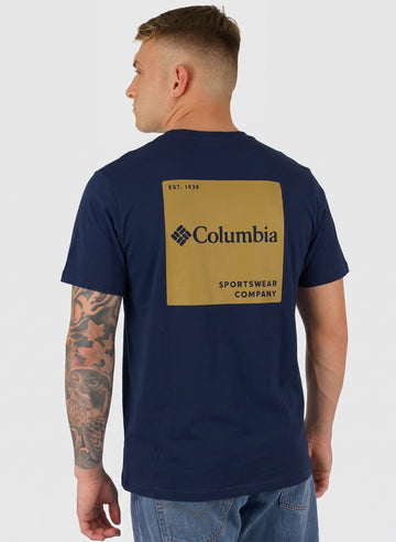 CSC Logo Back T-Shirt - Collegiate Navy