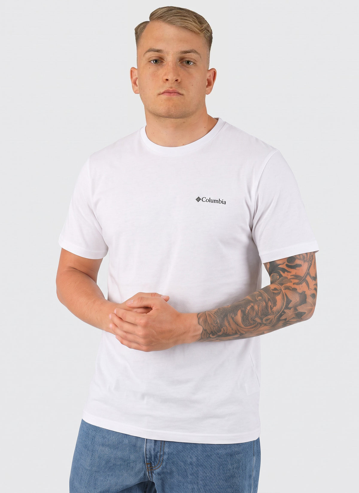 CSC Logo Back T-Shirt - White