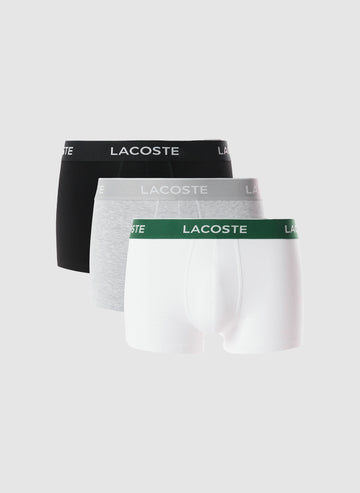 Boxershorts 3er Pack - Black/White/Grey