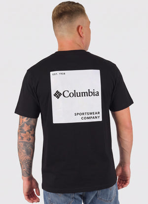 CSC Logo Back T-Shirt - Black