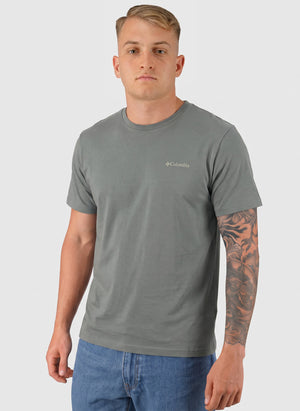CSC Outdoor Back Graphic T-Shirt - Sedona Sage/Wavy Branded Peaks