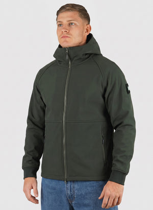 Stipe Softshelljacket - Black Forest