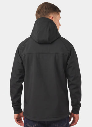 Stipe Softshell Jacket - Black