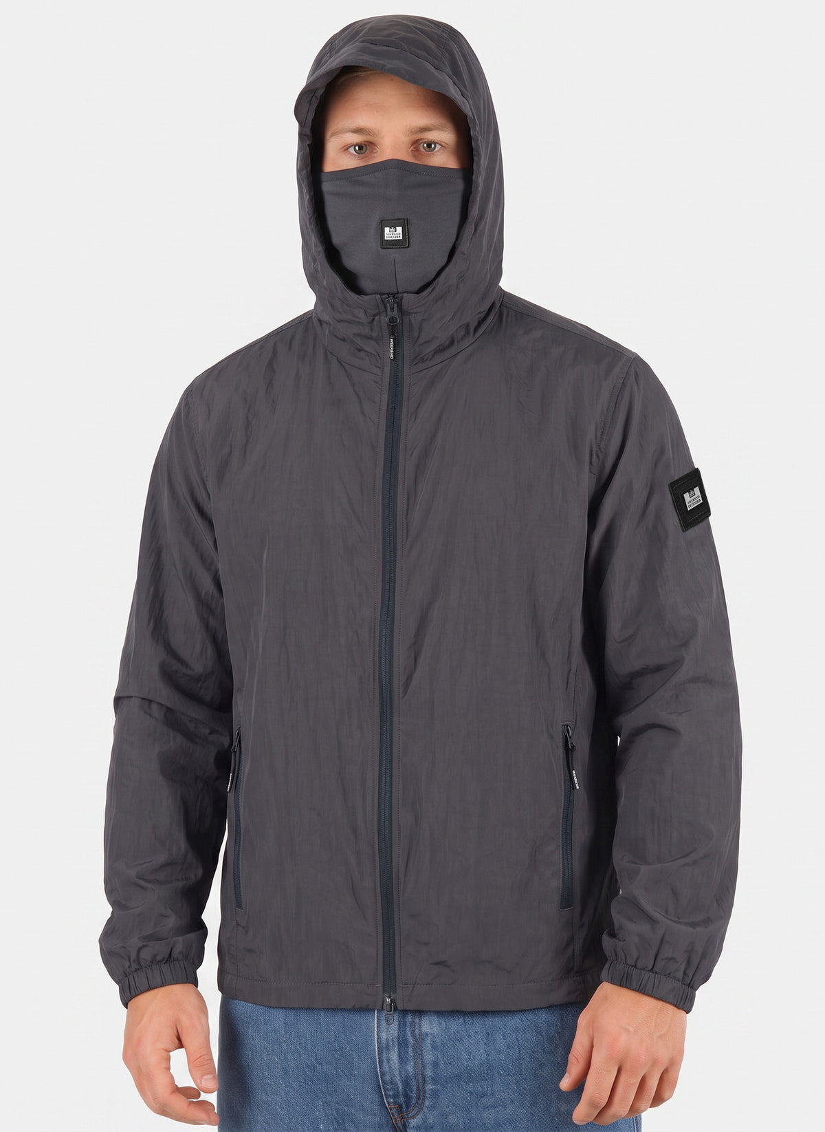 Technician Face Mask Jacket - Ash Grey