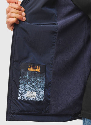 Technician Face Mask Jacket - Navy