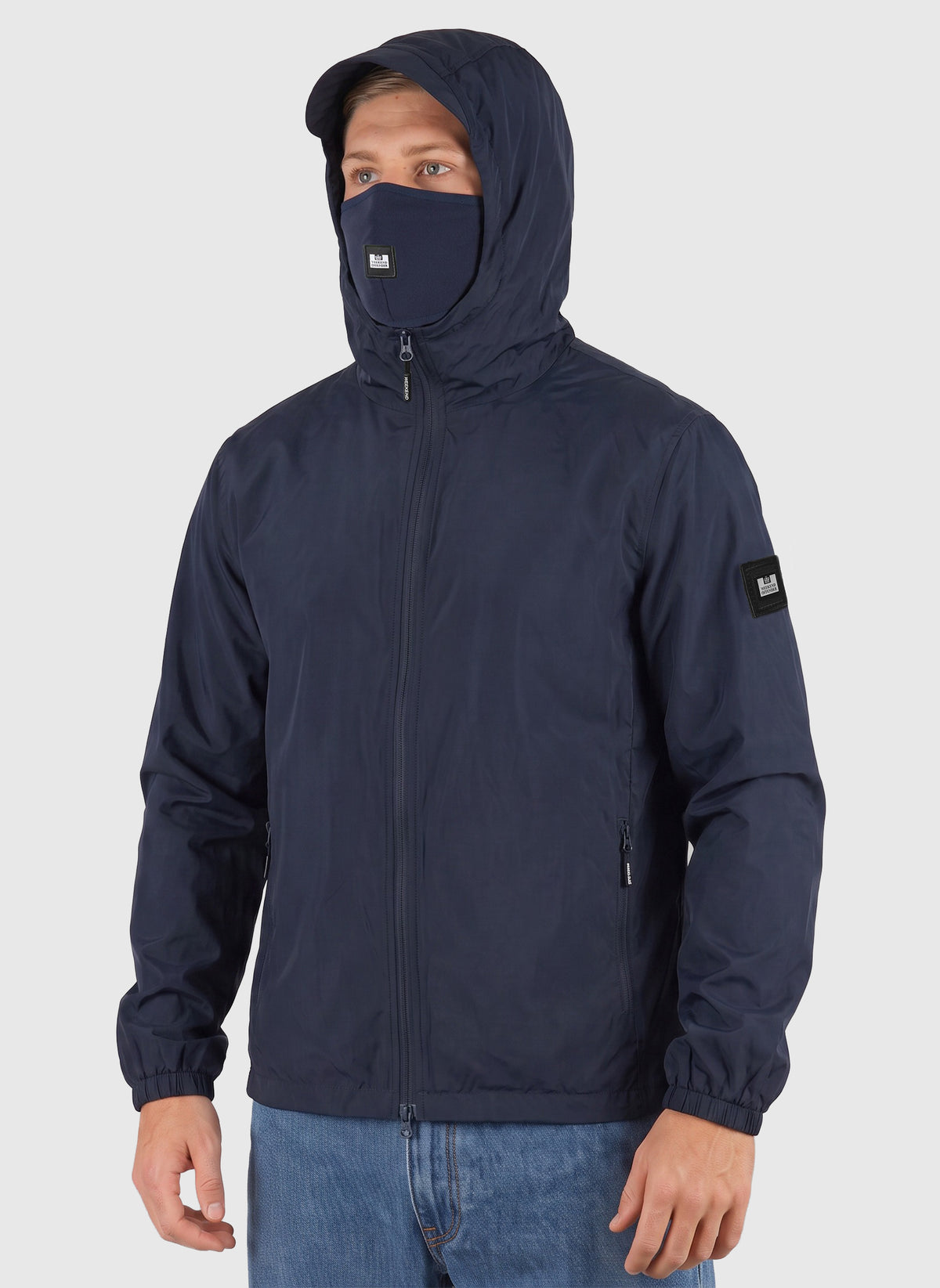 Technician Face Mask Jacket - Navy