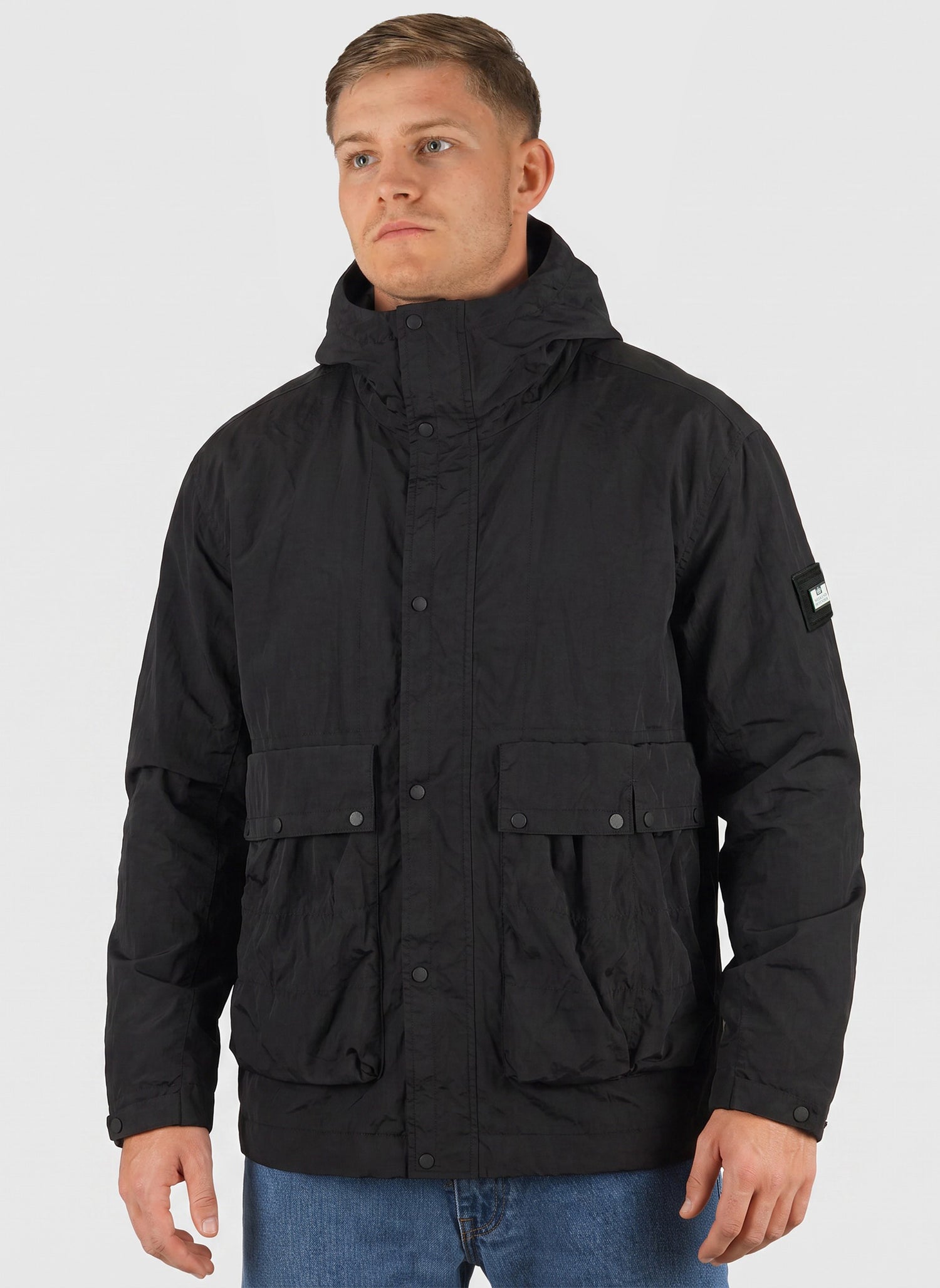 Tralee Windbreaker Jacket - Black