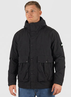 Tralee Windbreaker Jacket - Black