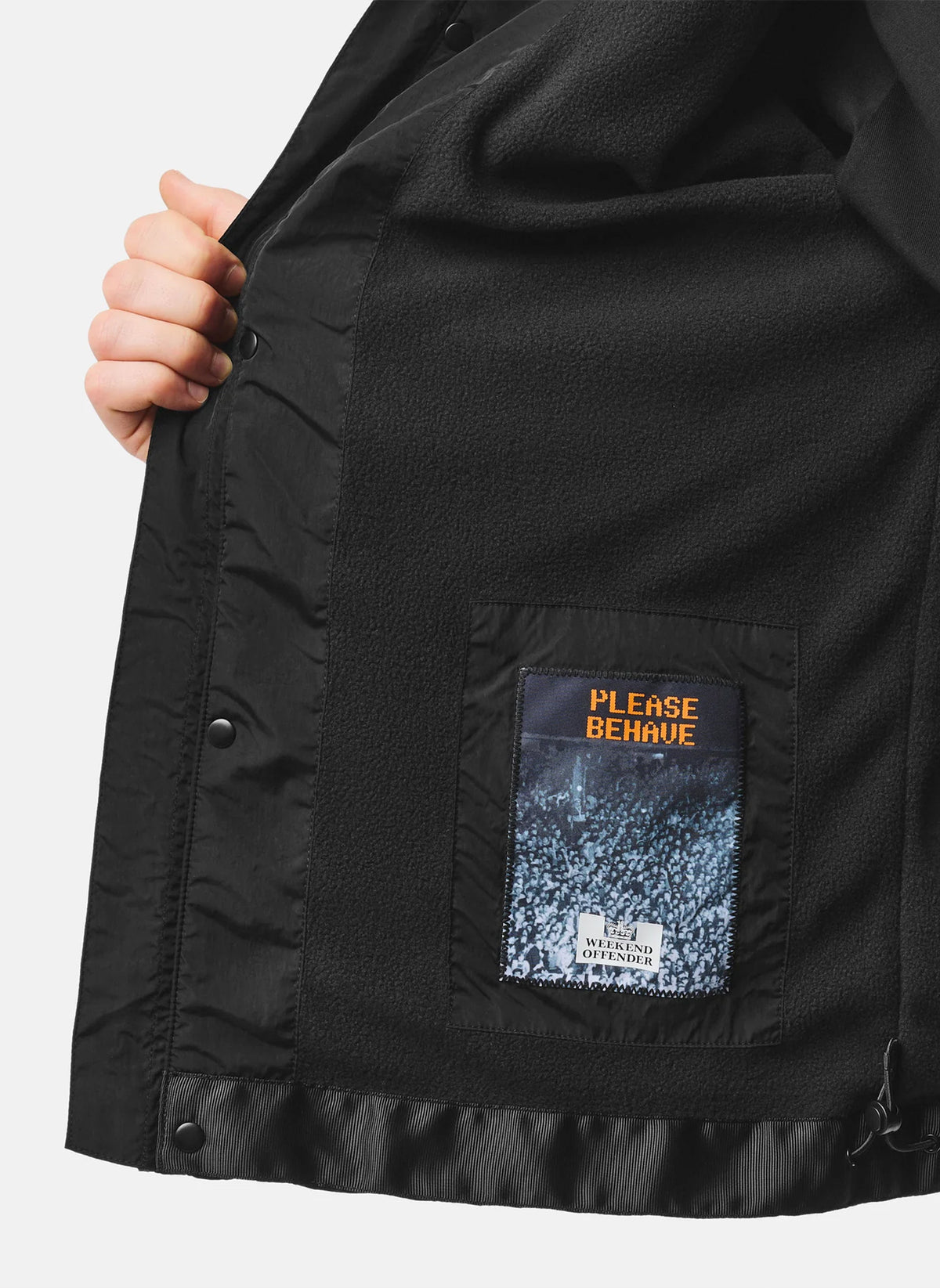 Tralee Windbreaker Jacket - Black