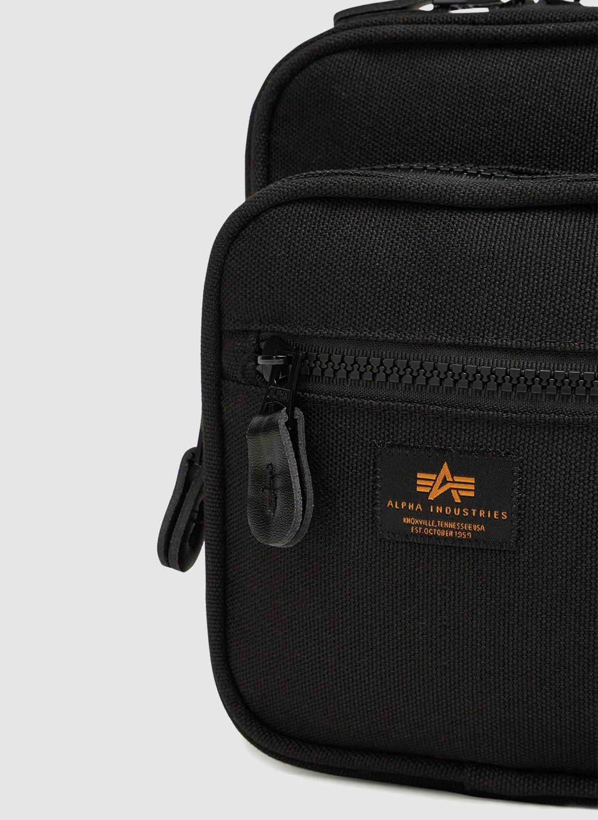 Label Messenger Small Bag - Black