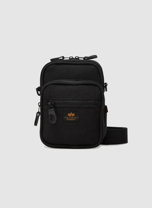 Label Messenger Small Bag - Black