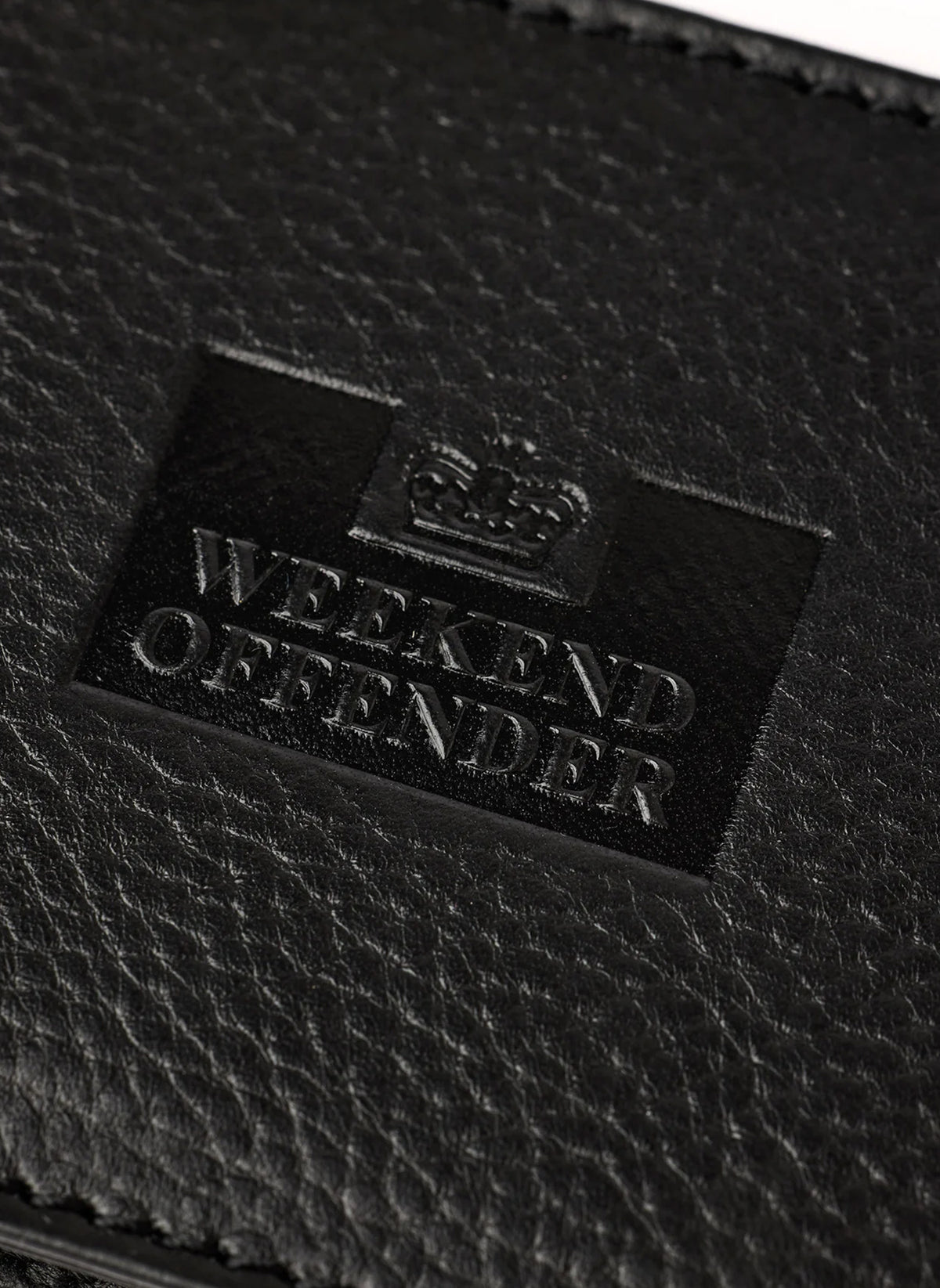 Boxed Billfold Wallet - Black